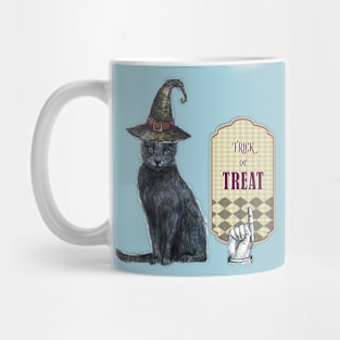 Trick or Treat - Witch Cat Mug